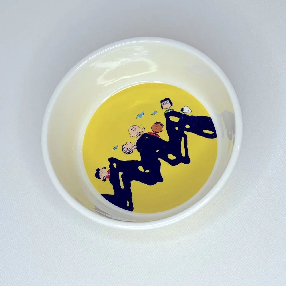 Peanuts Charlie Brown Snoopy Small Dog Bowl